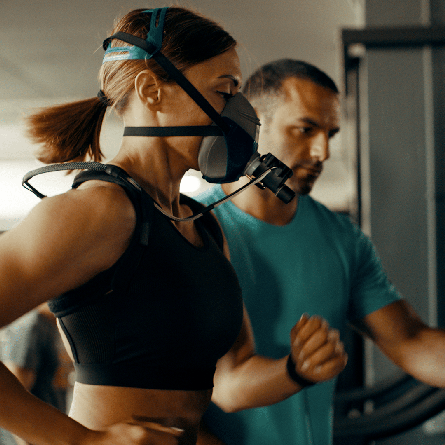 Fit female athlete representing VO2max fitness testing at Metabacheck